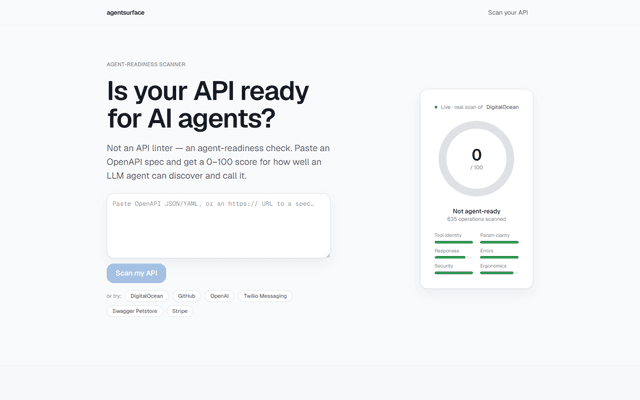 agentsurface screenshot